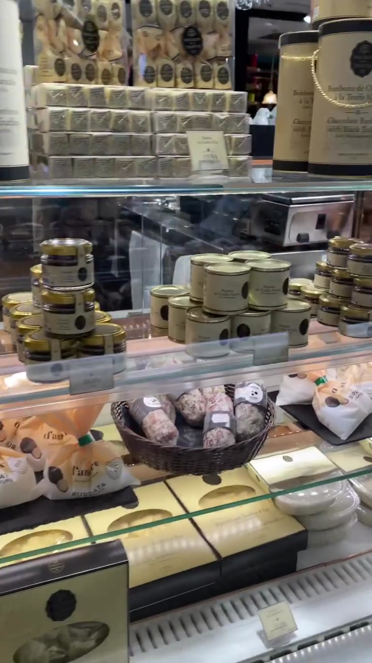 La Maison de la Truffe counter in Paris