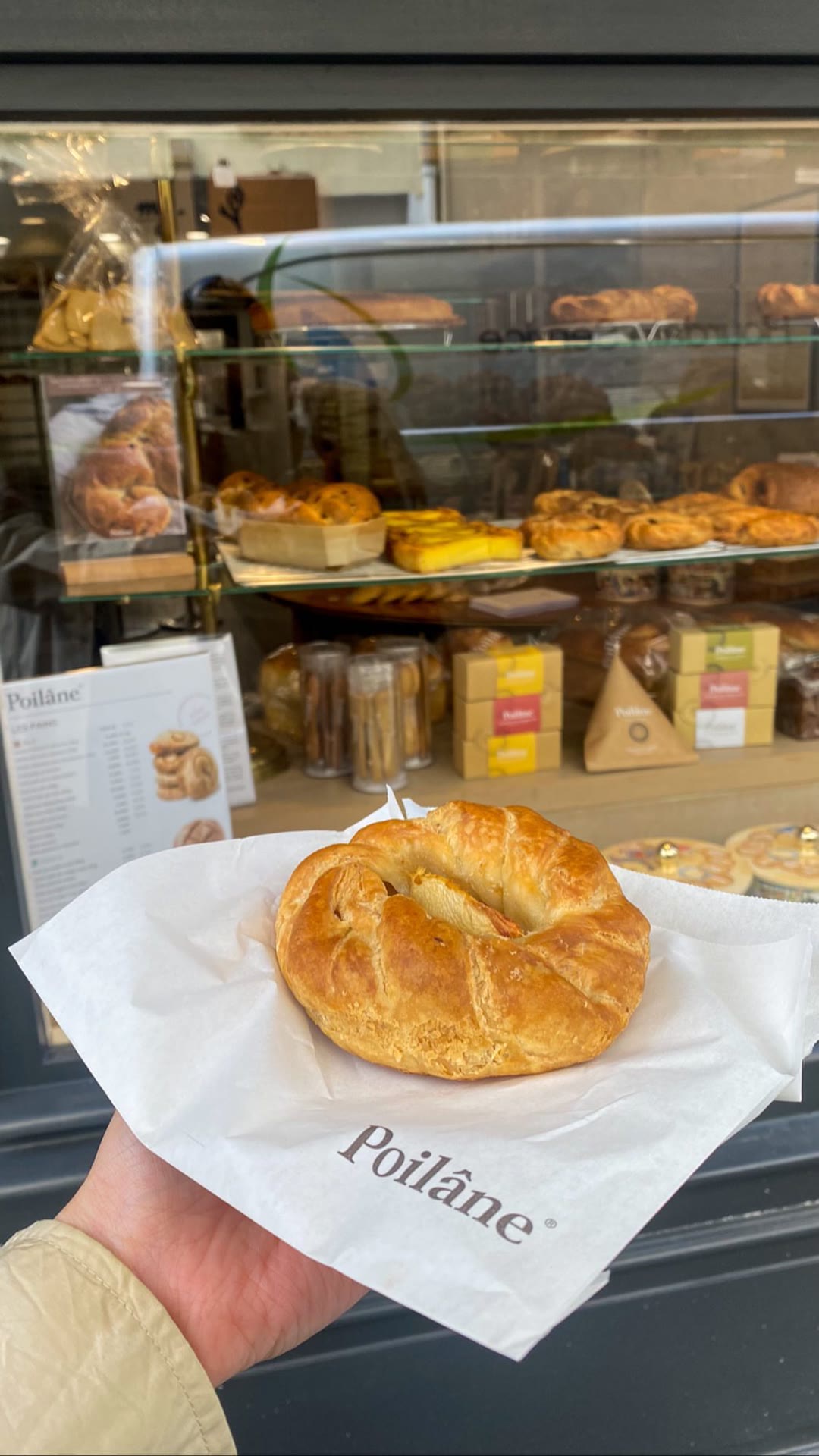 Poilâne bakery pastry in Paris