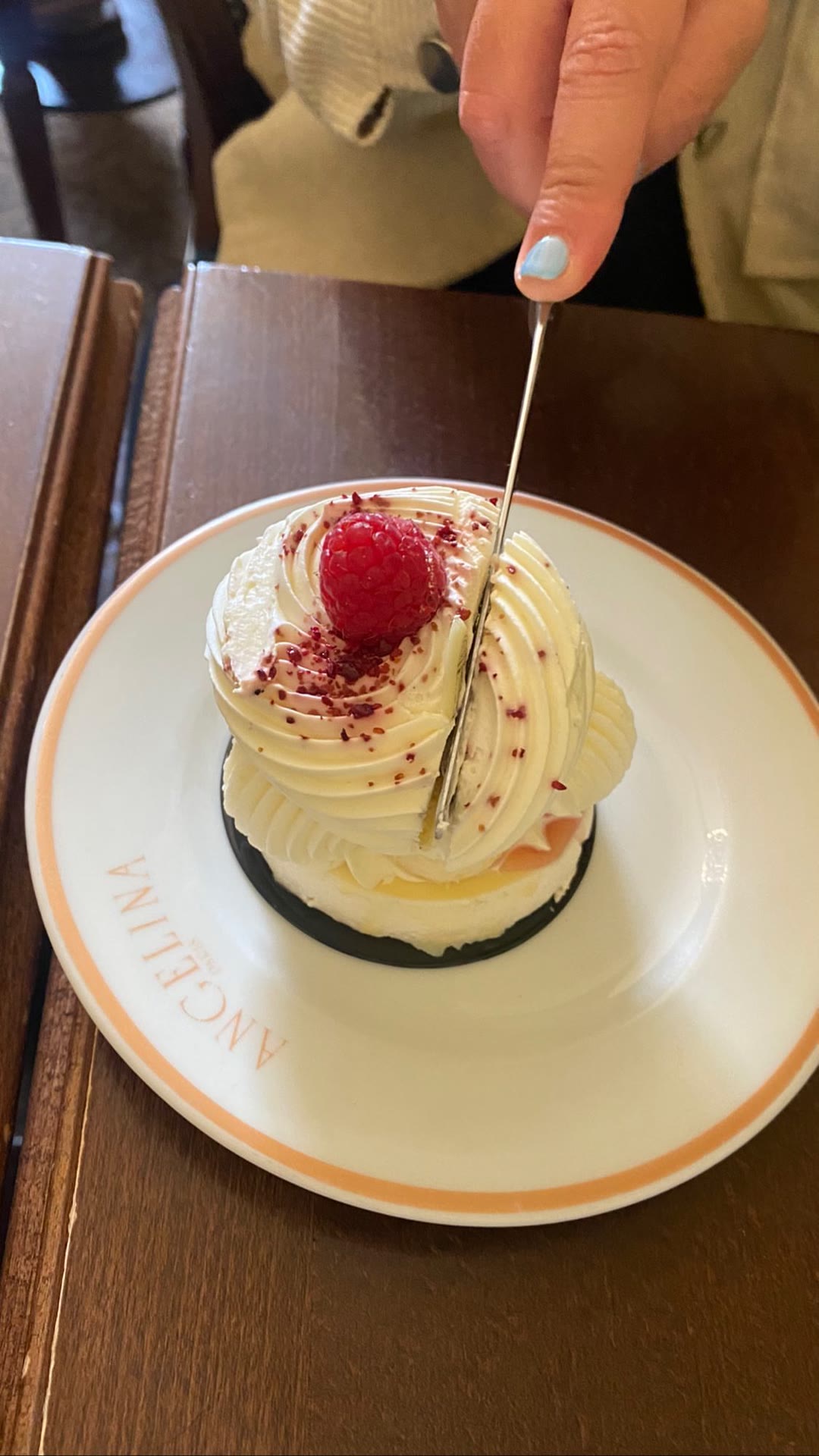 Angelina dessert at Château de Versailles