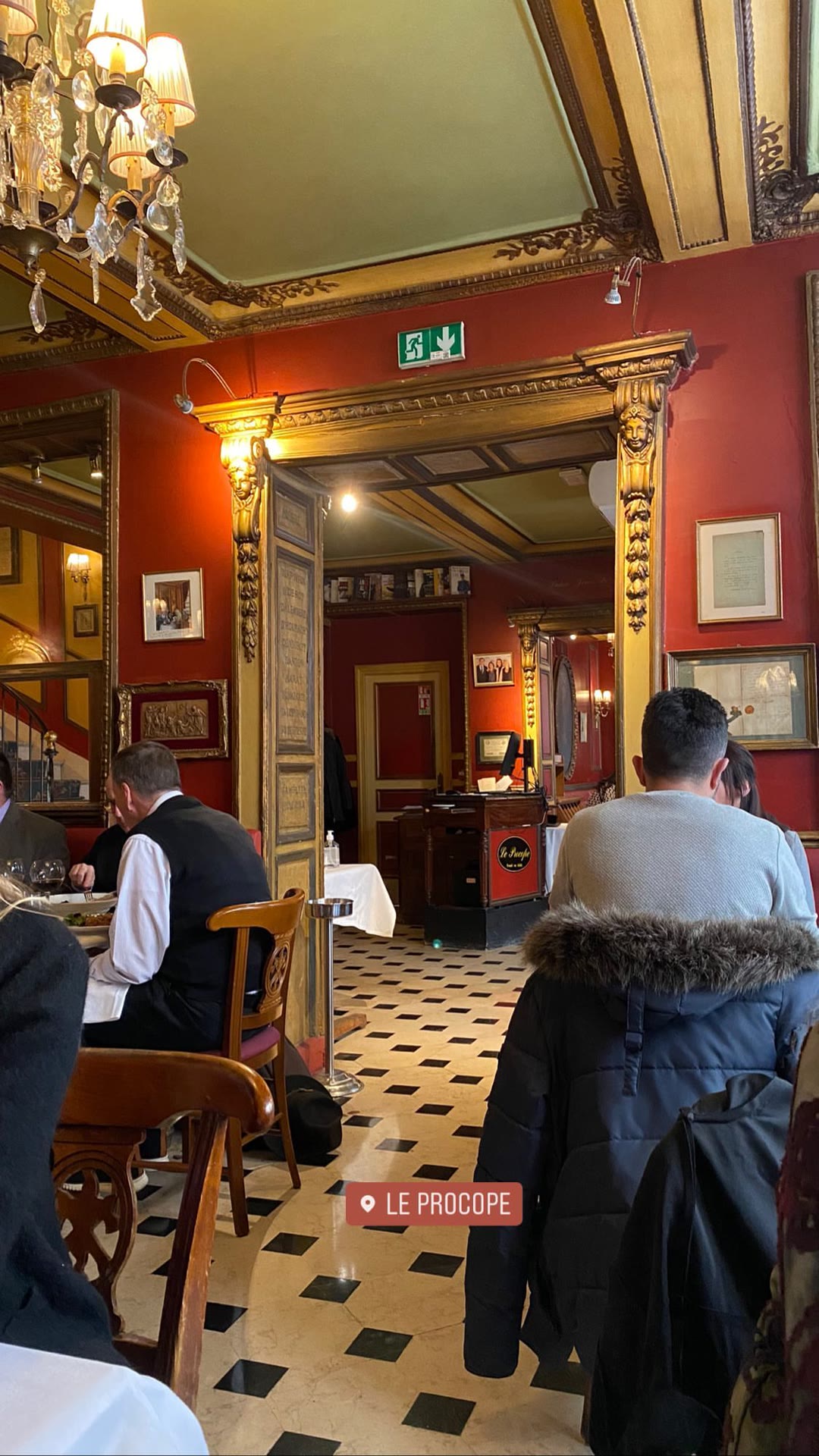 Le Procope, Paris' oldest café