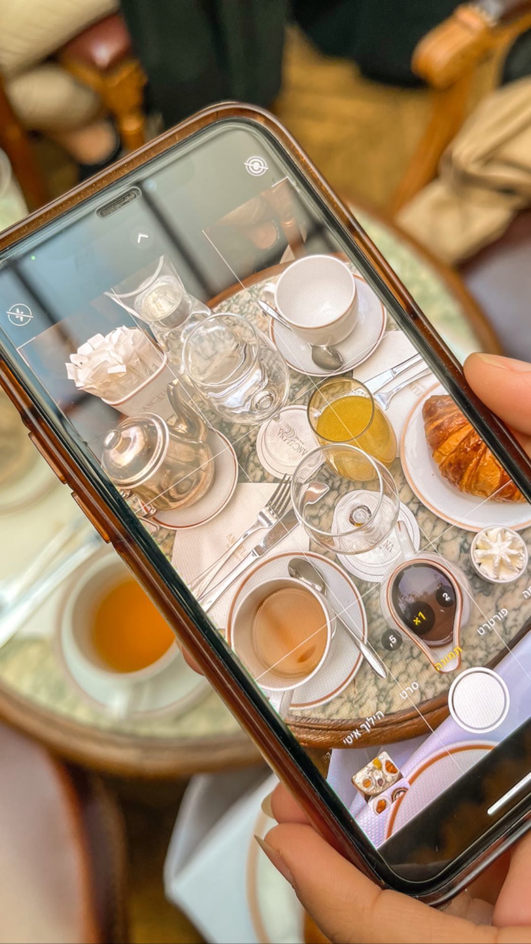 Breakfast at Angelina, Paris