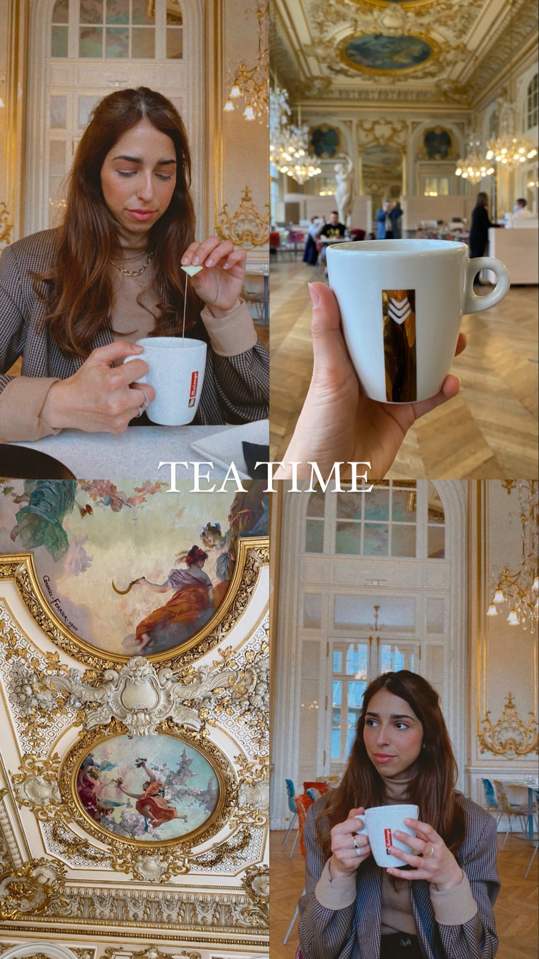 Tea time at the Musée d'Orsay restaurant