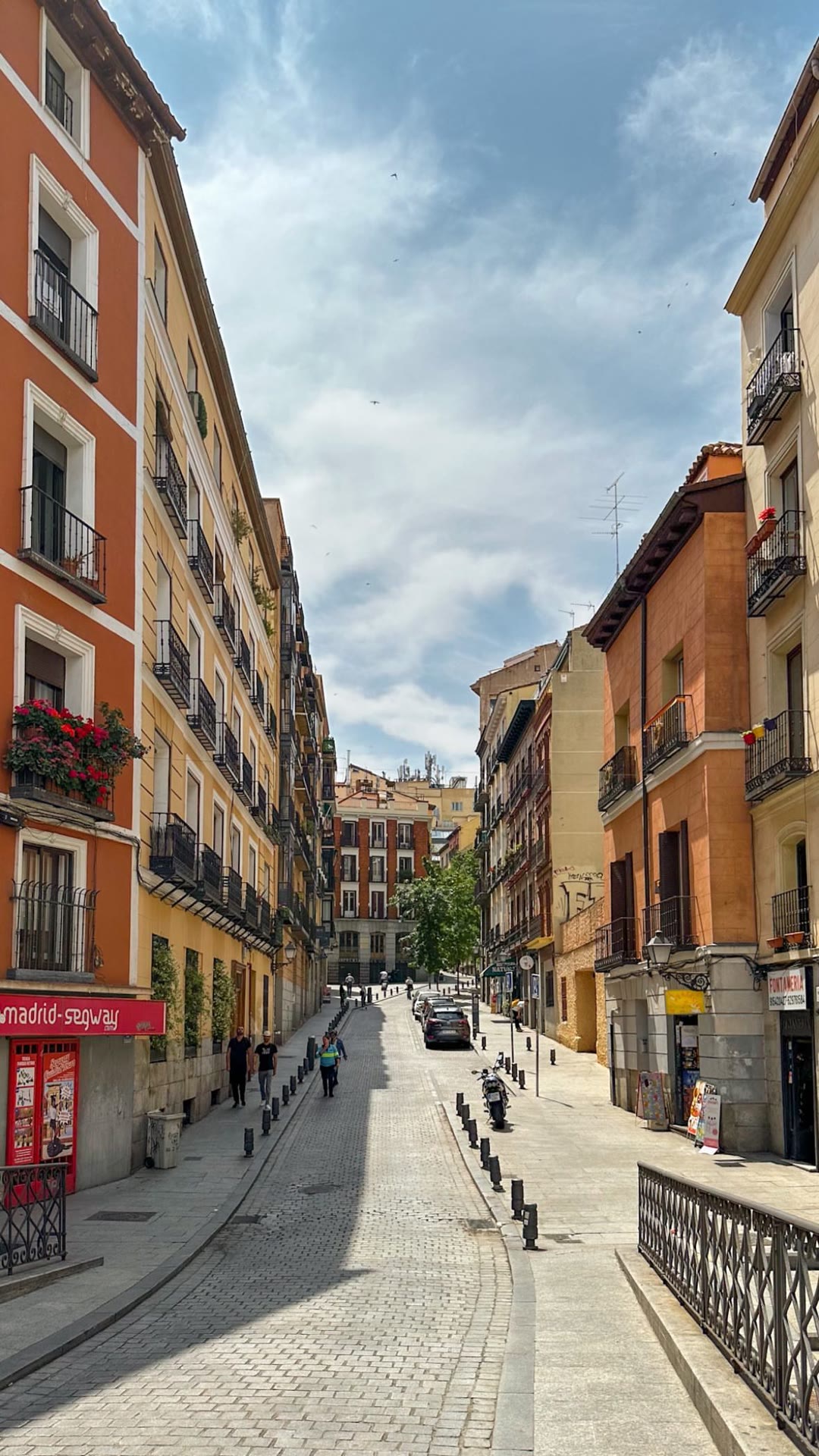 Sunny Madrid side street