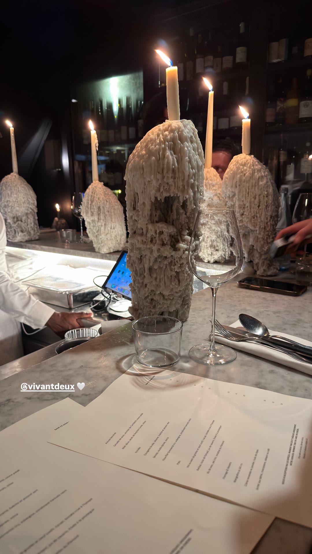 Vivant 2, Paris – dinner at the counter