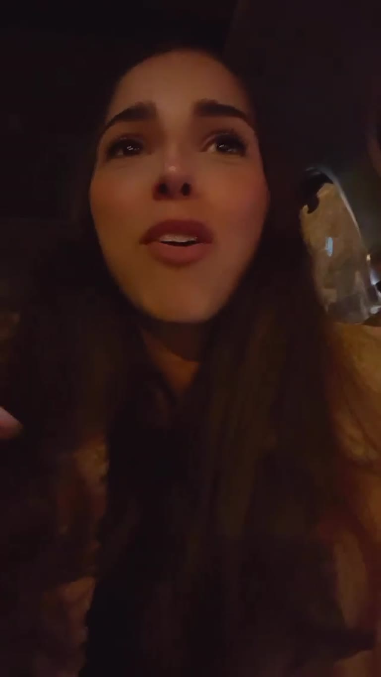 Asking the waitress about a secret bar