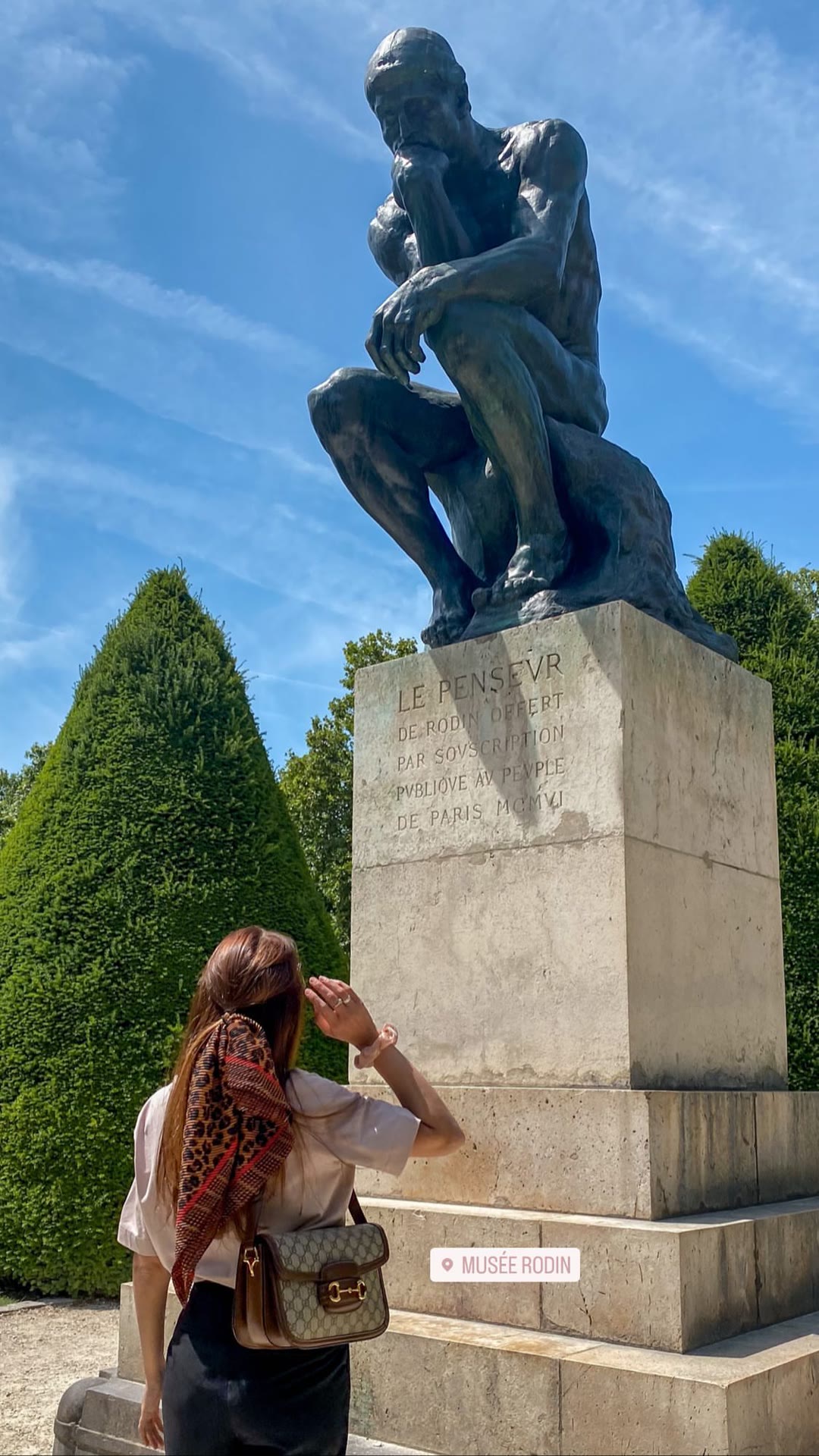 The Thinker at Musée Rodin, Paris
