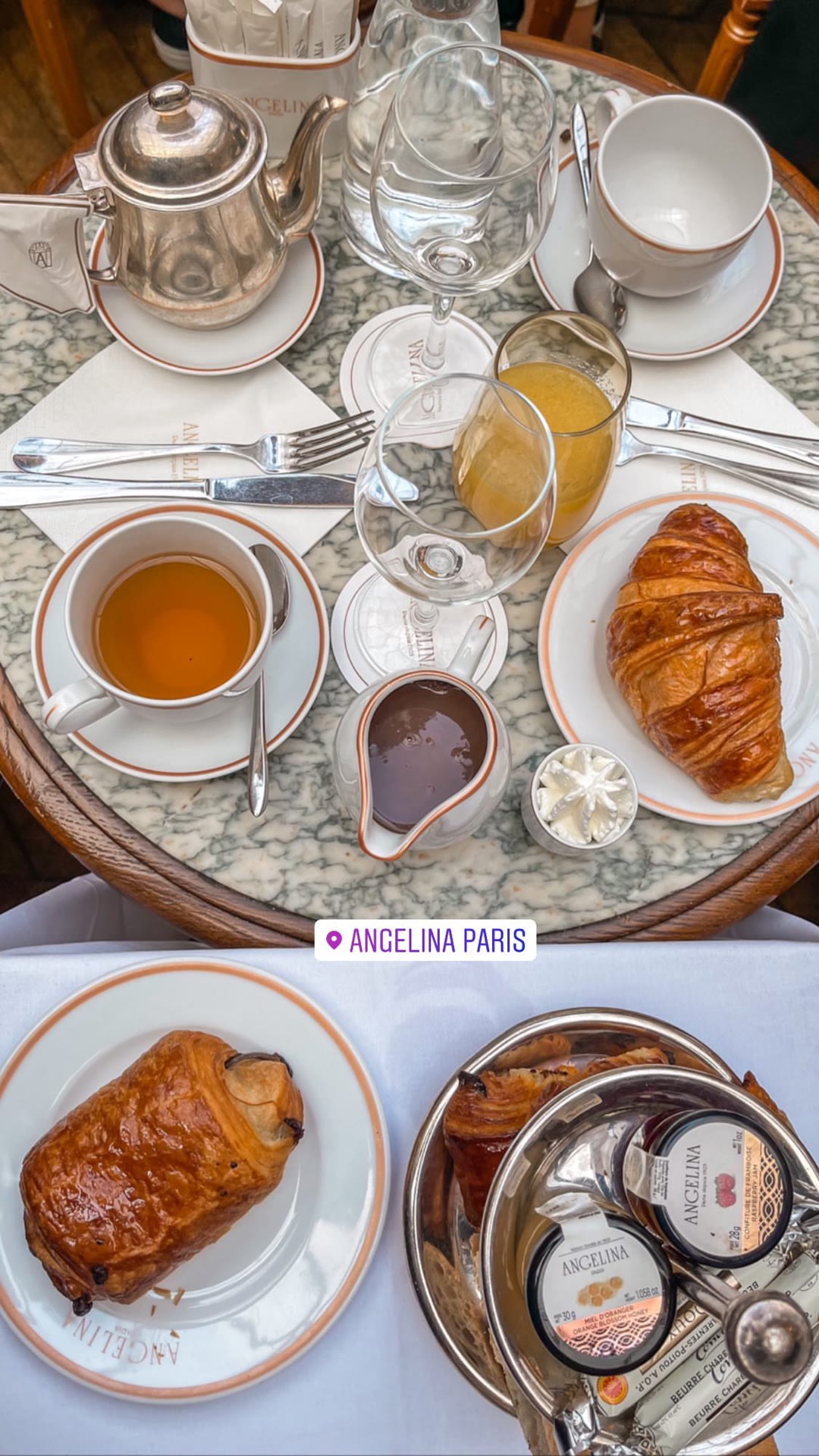Breakfast at Angelina Paris