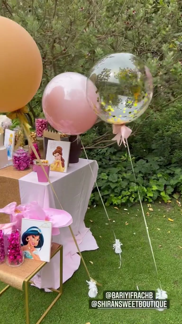 יום הולדת נסיכות דיסני לגאיה – עיצוב ועוגה